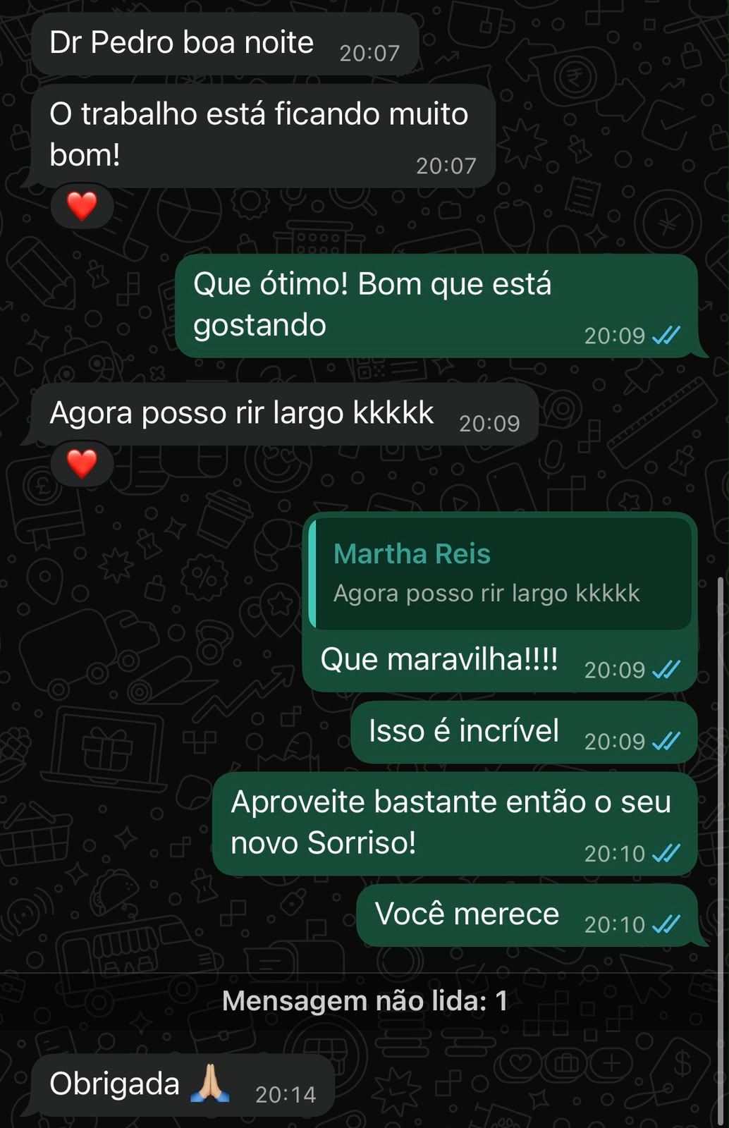 Depoimento de paciente — Soul Ateliê Dental
